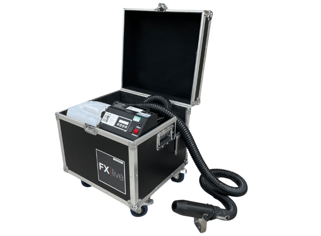 FX 500 snow blowing machine